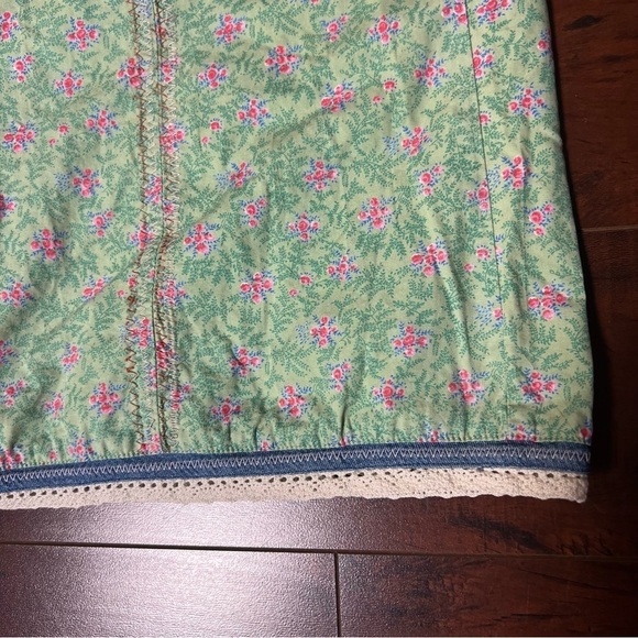 ANTHROPOLOGIE Sleeping On Snow Calico Floral Skirt Size 6 - Picture 4 of 9